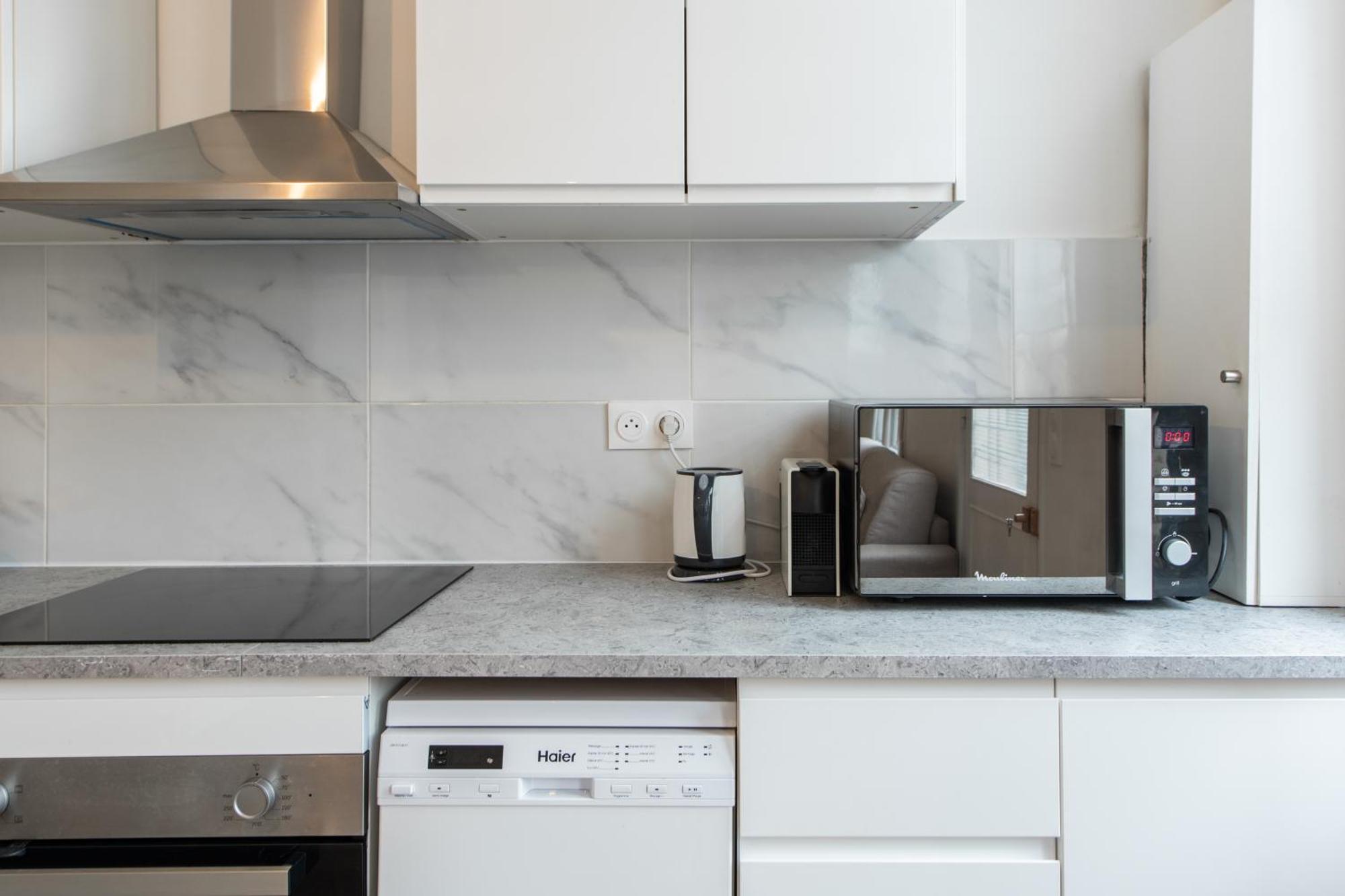 Spacious And Bright 2-Bedroom Large Apartment Very Close To Paris - Near Metro Boulogne-Billancourt Exterior foto