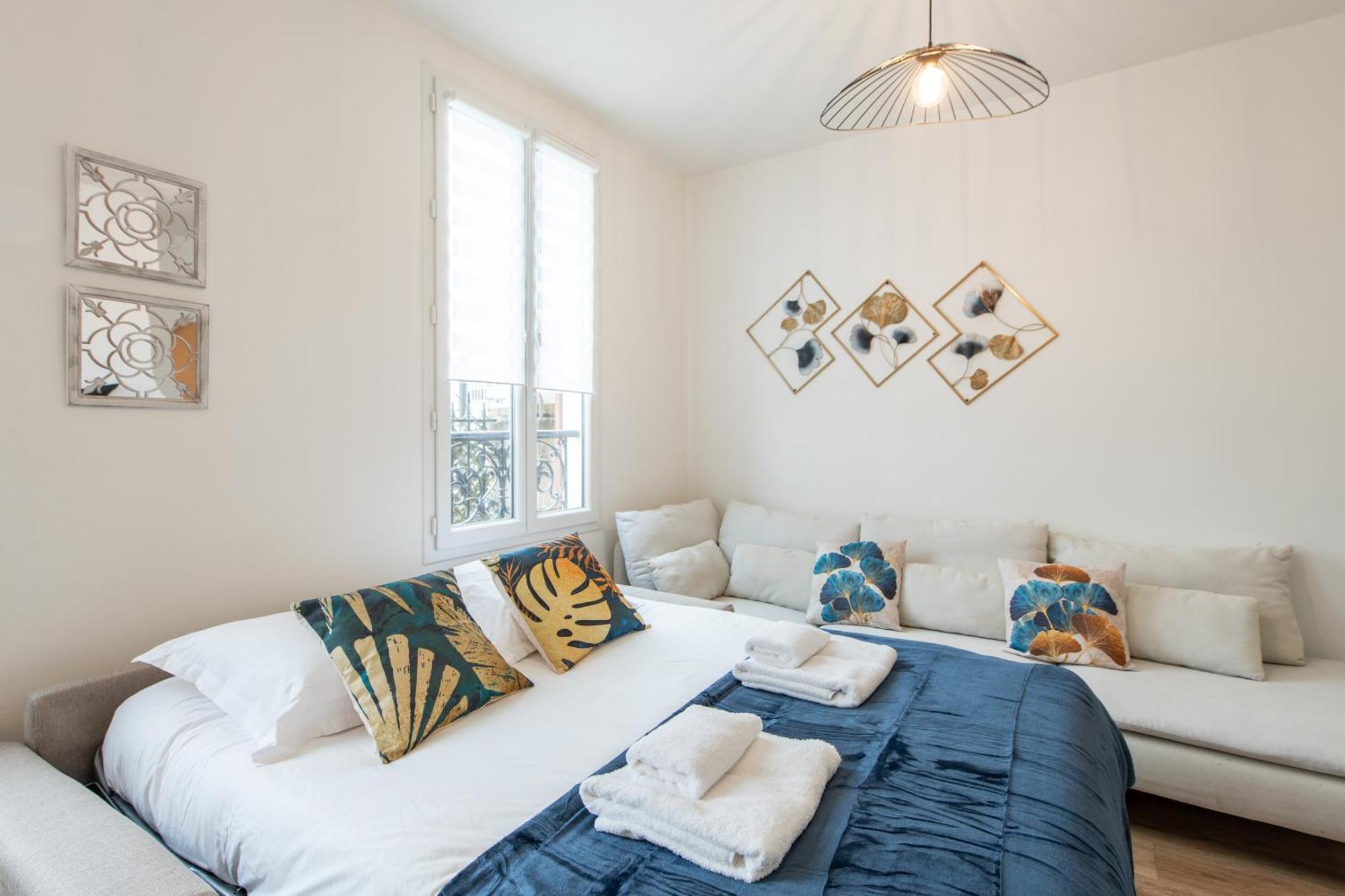 Spacious And Bright 2-Bedroom Large Apartment Very Close To Paris - Near Metro Boulogne-Billancourt Exterior foto