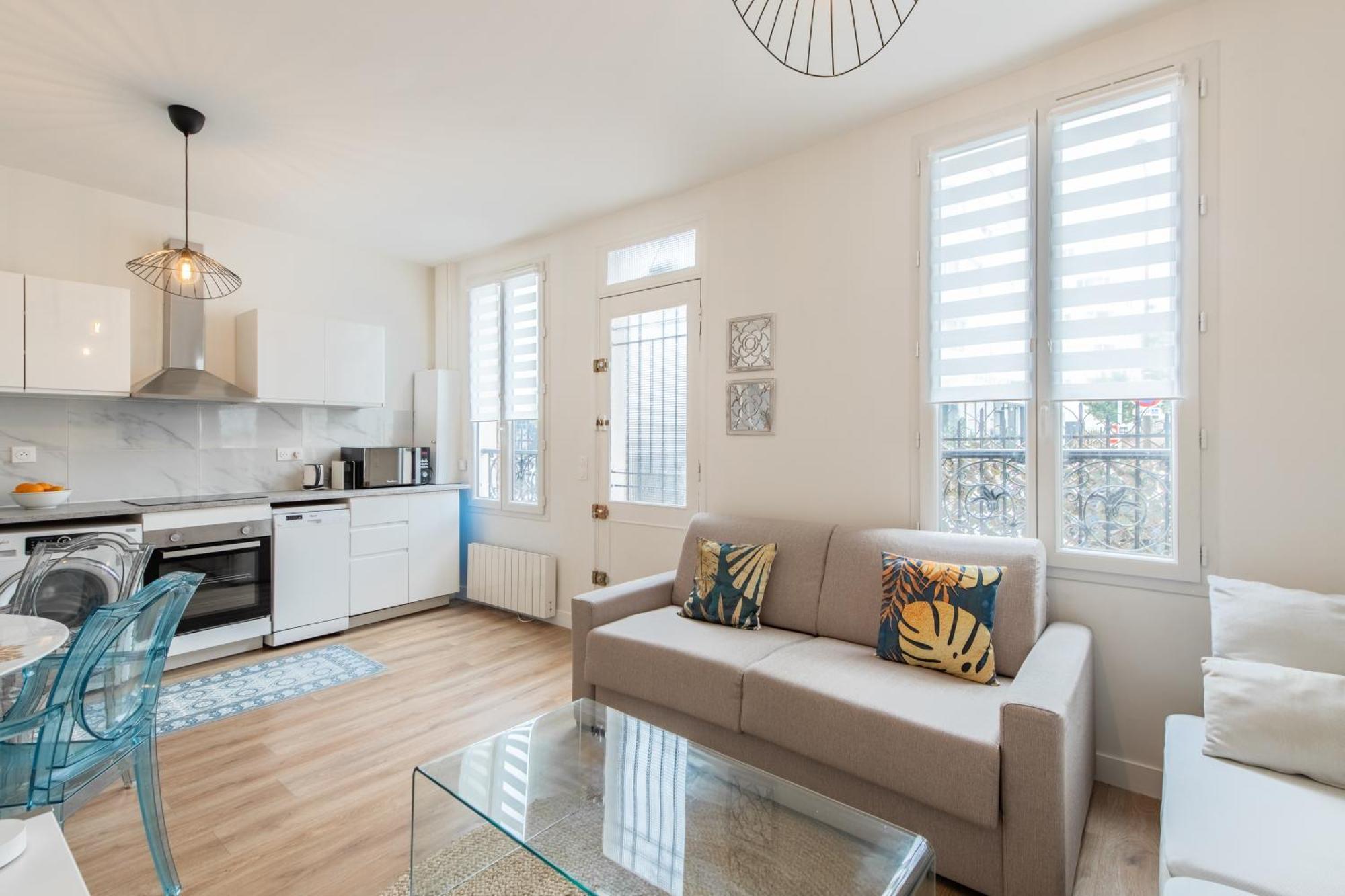 Spacious And Bright 2-Bedroom Large Apartment Very Close To Paris - Near Metro Boulogne-Billancourt Exterior foto